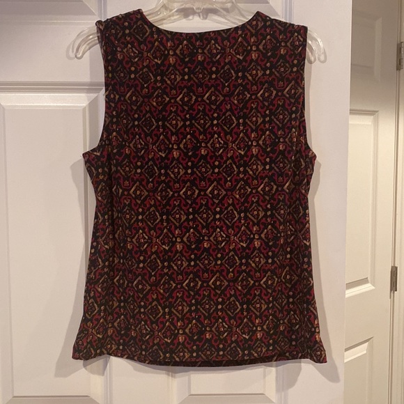 XL Chaps Sleeveless Blouse - New with tags - Picture 3 of 3